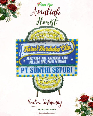 Papan Bunga Duka di Doko